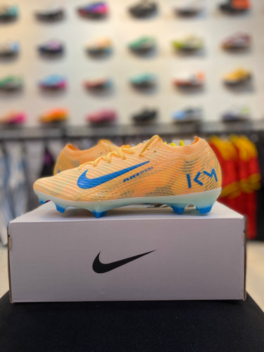 کفش فوتبال نایک مرکوریال ایرزوم ویپور ۱۶ رنگ زرد Nike air Zoom Vapor 16 Elite FG