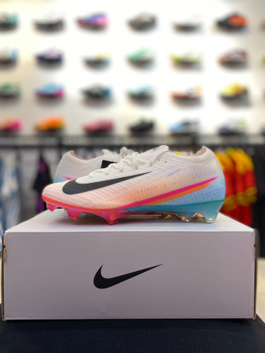 کفش فوتبال نایک مرکوریال ایرزوم ویپور ۱۶ رنگ سفيد Nike air Zoom Vapor 16 Elite FG